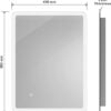 Atlanta 450x600mm LED Vanity Mirror
