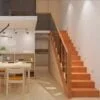 Staircase glass panels