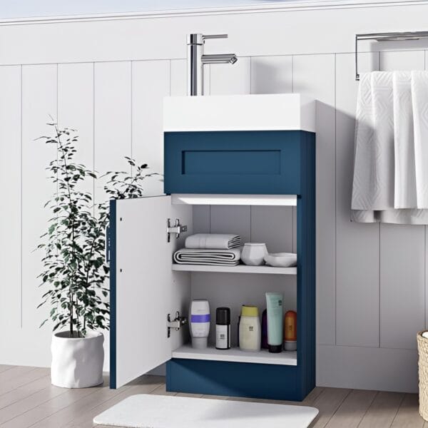 BELOFAY 400mm Crawley Blue Vanity Unit