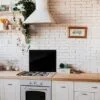 black glass splashback 60x80cm
