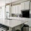 black glass splashback 60x80cm