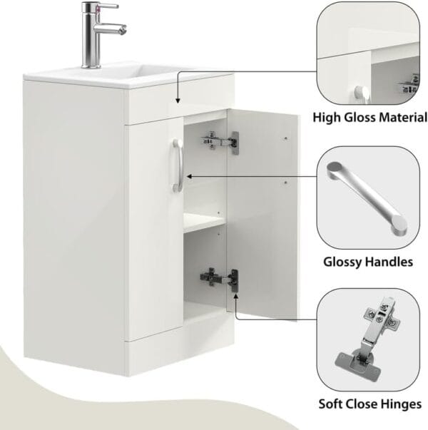 500mm Basin Vanity Unit