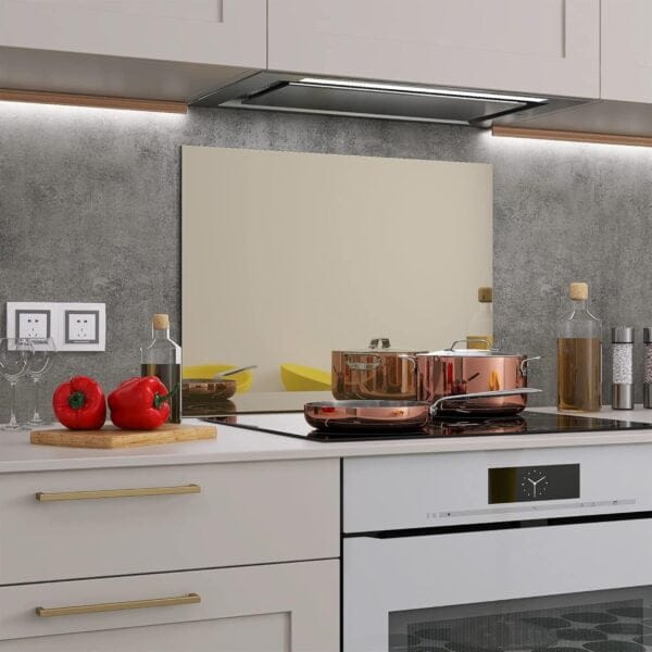 Bronze Glass Mirror Splashback 60x70cm