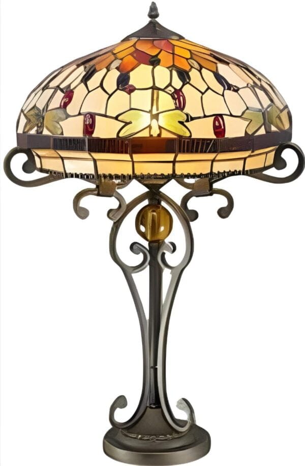 Large Dragonfly Tiffany Lamp