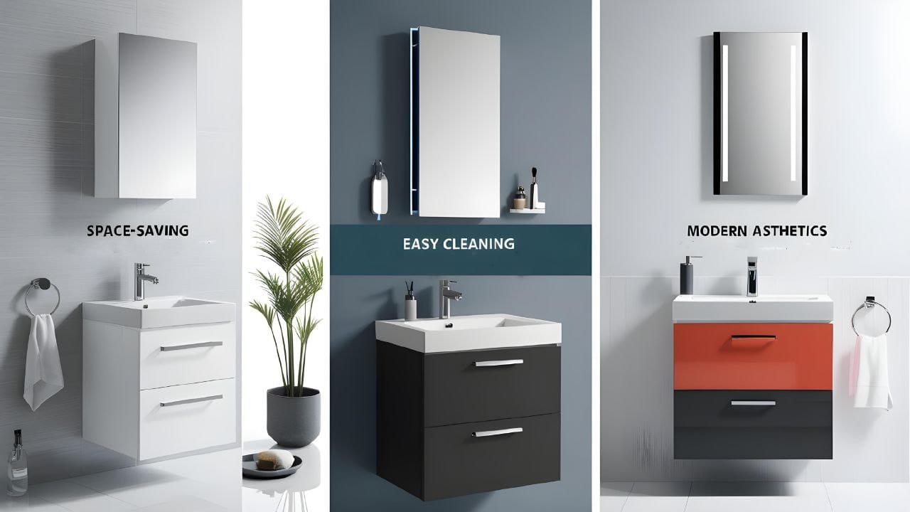 Advantages of Wall-Mounted Vanity Units