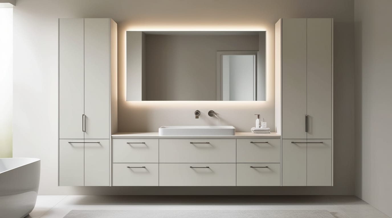 MDF Bathroom Vanity